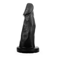 - dildo analne dong all black 27cm czarny