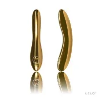 Luksusowy wibrator lelo - inez vibrator gold czyste złoto