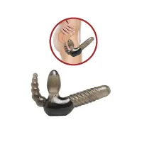 - dildo strap-on + stymulator analny