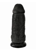  - pipedream king cock - dildo z jądrami jak prawdziwe grubasek czarne 22cm (9