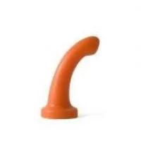 - g-spot dildo unicolor - małe - pomarańczowe