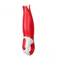wibrator łechtaczkowy satisfyer vibes power flower czerwony