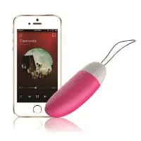 Wibrator sterowany przez telefon - magic motion smart mini bluetooth vibe różowy