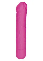 Wibrator klasyczny 10 wibracji silikon różowy 17 cm