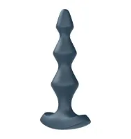 wibrujące korale analne satisfyer lolli plug 1 szary