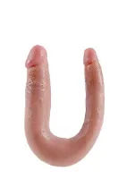 - pipedream king cock - dildo dwie grubości podwójne naturalne pvc - małe